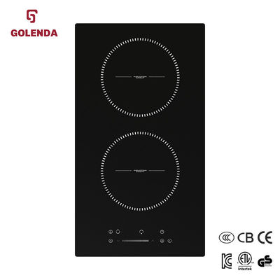 Waterproof Two Burner Induction Stove Top Cooktop 5500W Touch Control