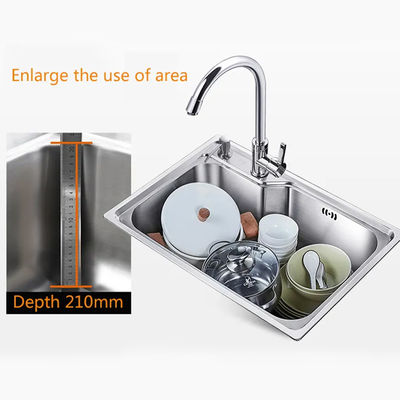 Hot sale High Qualit 304  multifunction stainless steel farmhouse Hand Wash single bowl bathroom  kitchen sink