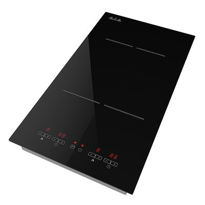 Low Power 2 Ring Portable Electric Hob Cooktop Multi Zone Ceramic Hidden