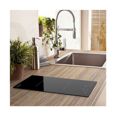 Multi Zone 2 Ring Induction Hob Built In , Home Hardware Induction Cooktop 220V