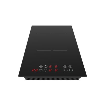 Multi Zone 2 Ring Induction Hob Built In , Home Hardware Induction Cooktop 220V
