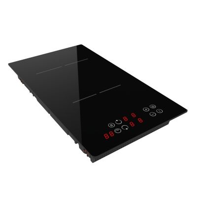 Multi Zone 2 Ring Induction Hob Built In , Home Hardware Induction Cooktop 220V