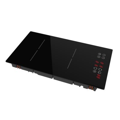 Kitchen Use Double Induction Hob Cooker 3500W With Touch Controls