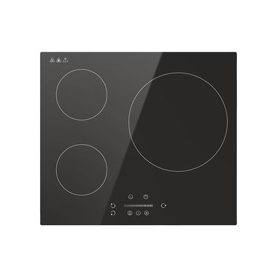 Fast Heating 3 Burner Induction Stove , Induction Cooktop With Timer 6100W