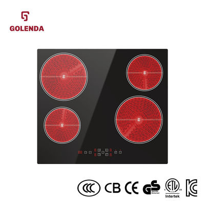 Sleek Space Saving 220V Ceramic Hobs 6000W Induction Cooker with Built in Safety Sensors