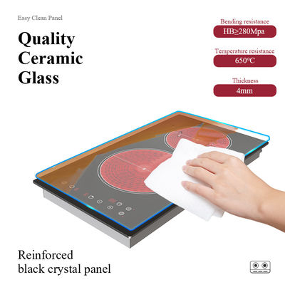 Electric Vitro Ceramic Hob , 3000W  Small Induction Hob With Temperature Control