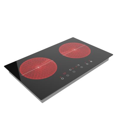 Multi Function Infrared Electric Cooktop , Small Ceramic Cooktop 220V