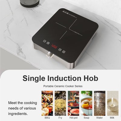 Intelligent Single Tabletop Induction Cooker Cooktop Crystal Material