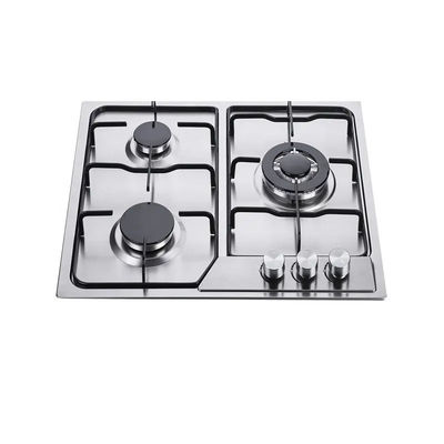 3 Burner Stainless Steel Built In Gas Cooktop Kitchen Appliance Gas Stove