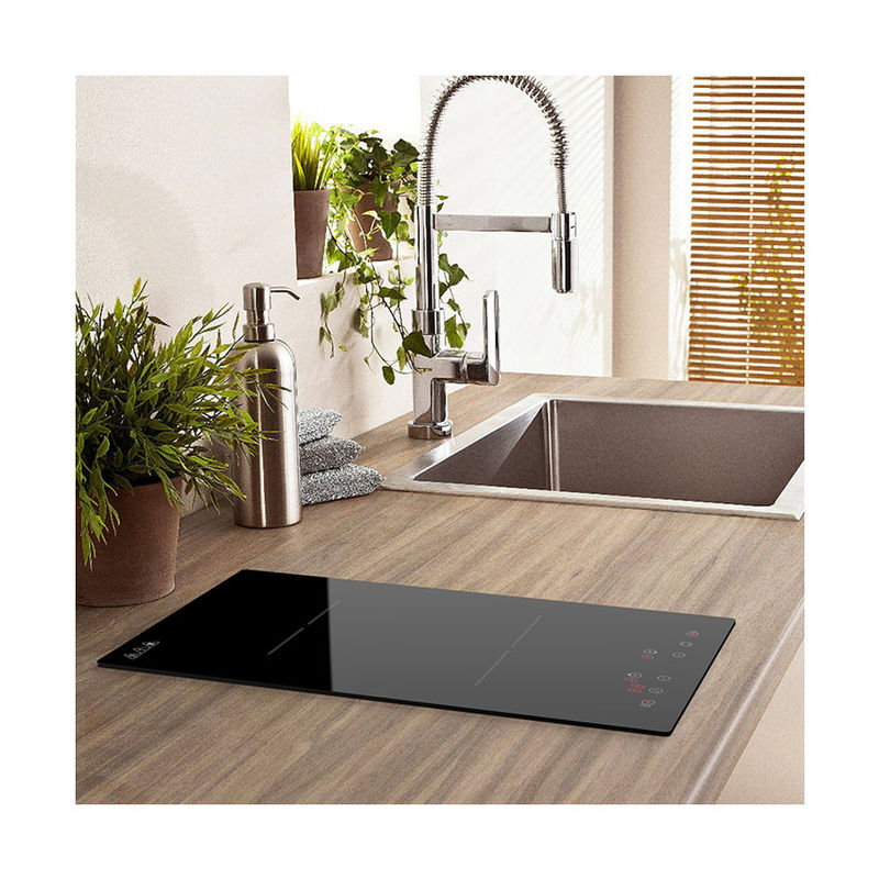 Multi Zone 2 Ring Induction Hob Built In , Home Hardware Induction Cooktop 220V