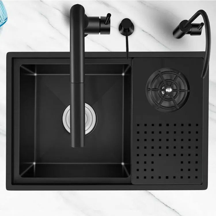 Undermount Stainless Steel Wash Sink , Series 304 Kitchen Sink With  Faucet