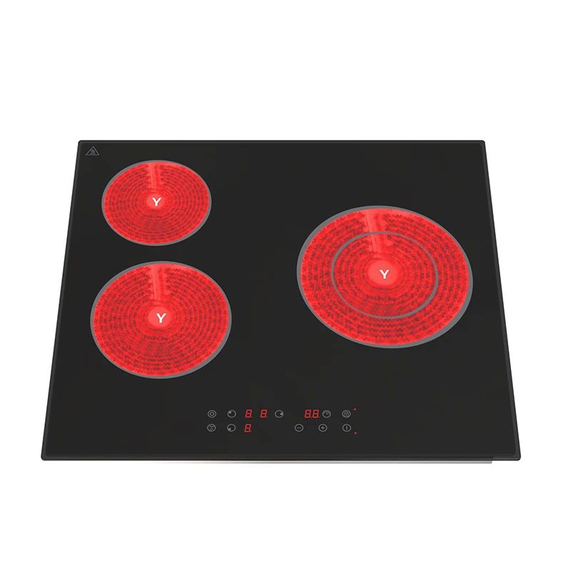 Touch Control Built In Induction Hob Heating Advantage Overheat Protection Residual Heat Indicator 220V