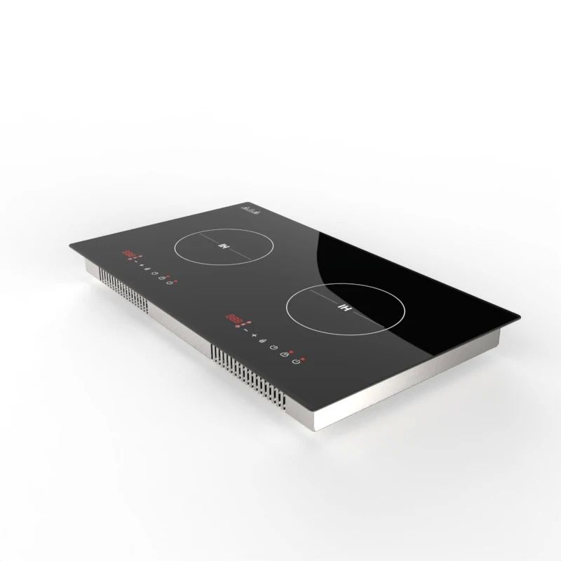 Plastic Black Built In Induction Hob With LED Display Touch Control And Heating